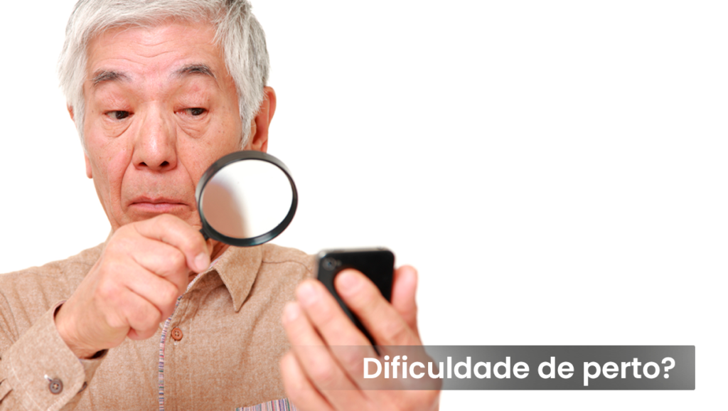 Dificuldade para enxergar de perto? Atenção!!